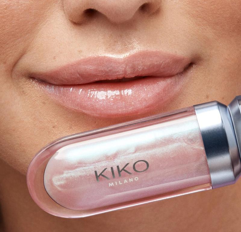 لیپ گلاس براق مدل 3D hydra کیکو میلانو KIKO Milano