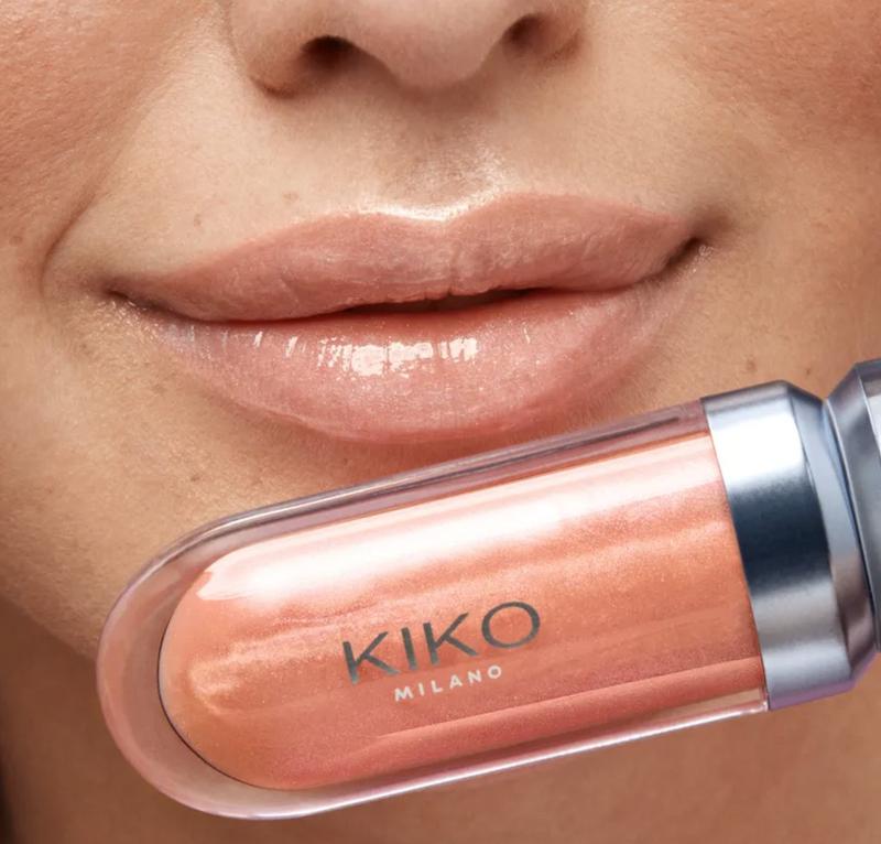 لیپ گلاس براق مدل 3D hydra کیکو میلانو KIKO Milano