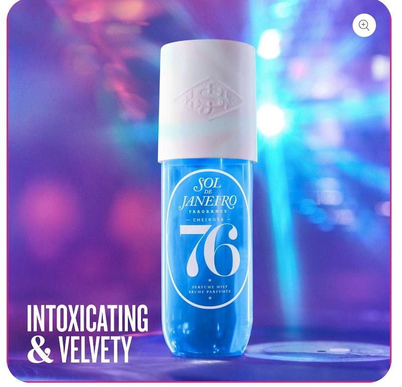 عطر قابل ریفیل, refill perfume mist, اسپری بدنی 240ml, اسپری بدنی 90ml, Cheirosa 76 refill, رایحه گرم و مخملی, intoxicating perfume mist, Sol de Janeiro perfume mist, عطر با نت میوه‌ای و گلی, perfume for night out, عطر هدیه‌ای, عطر پرفروش, Clean Philosophy, عطر ساخت آمریکا, body fragrance, mist parfum, spray perfume, عطر تویتی و مجلسی, عطر پچولی و کهربا, عطر توت و گلابی