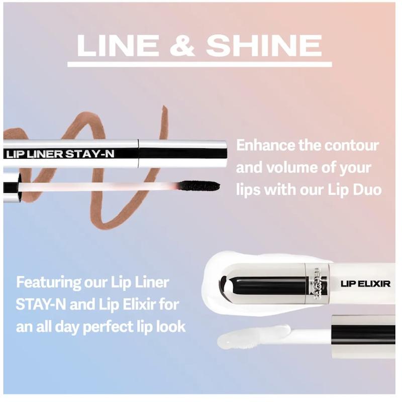 ست لب Sacheu, خط لب پیل-آف, Lip Liner STAY-N, گلاس لب Lip Elixir, ست Line & Shine, خط لب و گلاس, رژلب ماندگار, رنگ لب ثابت, لب بدون پخش شدن, لب برای غذا و نوشیدنی, لب حجم‌دهنده بصری, لب براق و مرطوب, ست لب و آرایش لب, ست لب و براق‌کننده, ست لب برای آرایش روز و شب, ست لب کیف‌پذیر, ست لب وگان, ست لب cruelty-free, ست لب بدون پارابن و مواد سنگین, ست لب برای لب‌های نازک, ست لب برای لب‌های حجیم‌تر, ست لب مسافرتی, خرید ست لب Sacheu, قیمت ست لب Line & Shine, نقد ست لب Sacheu, راهنمای استفاده ست لب, لب طبیعی و شاداب, لب با رنگ ثابت چند ساعته, لب با فینیِش شیشه‌ای, لب برای میکاپ حرفه‌ای, ست لب trending 2025, ست لب پرفروش اینستاگرام، ست لب ترکیبی خط و گلاس, ست لب تخصیصی برای فرم لب‌ها, ست لب بدون ریزش رنگ, ست لب برای مصرف روزانه, ست لب برای آرایش مجالس، ست لب اقتصادی و باکیفیت, ست لب پیشنهادی بلاگرها, ست لب کاملاً کاربردی, ست لب با کمتر نیاز به تمدید, ست لب مناسب پوست حساس (با تست پچ), ست لب با ماندگاری بالا, ست لب soft & glossy finish, ست لب برای لب‌های خشک (با مرطوب‌کنندگی), ست لب نوردهنده و درخشان، ست لب natural look, ست لب بلندمدت, ست لب اورجینال Sacheu.