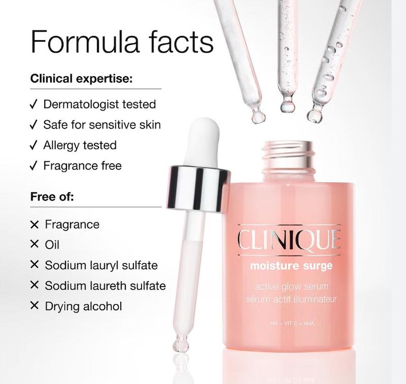 سرم آبرسان و درخشان کننده کلینیک  Clinique