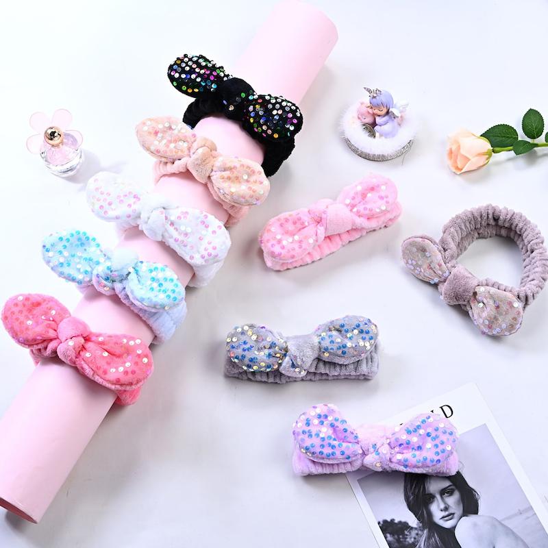 هدبند پولک دار