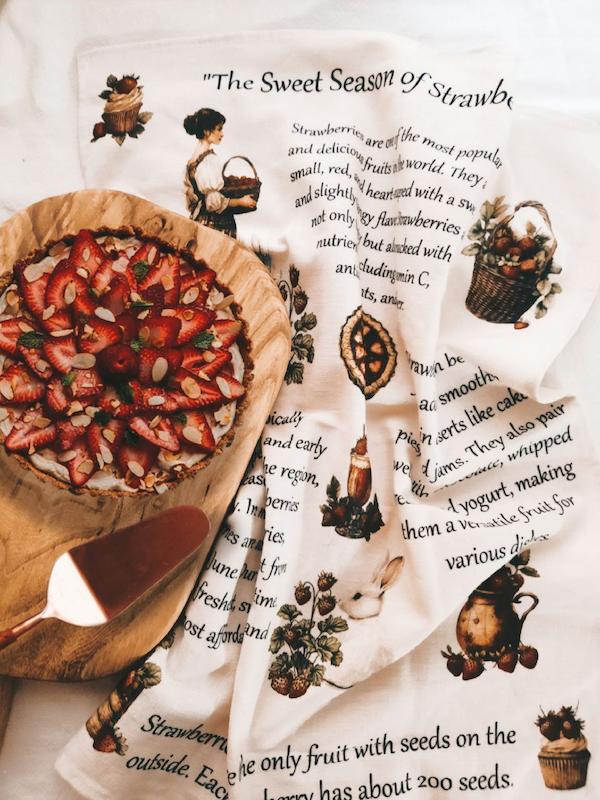 دستمال آشپزخانه straberry bliss