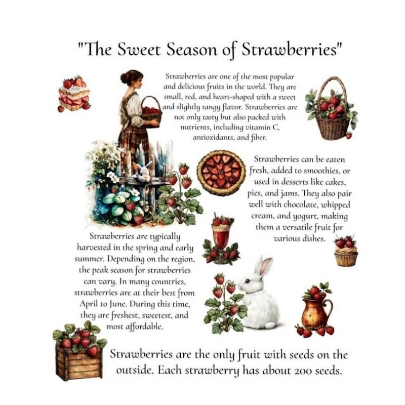 دستمال آشپزخانه🍓straberry bliss