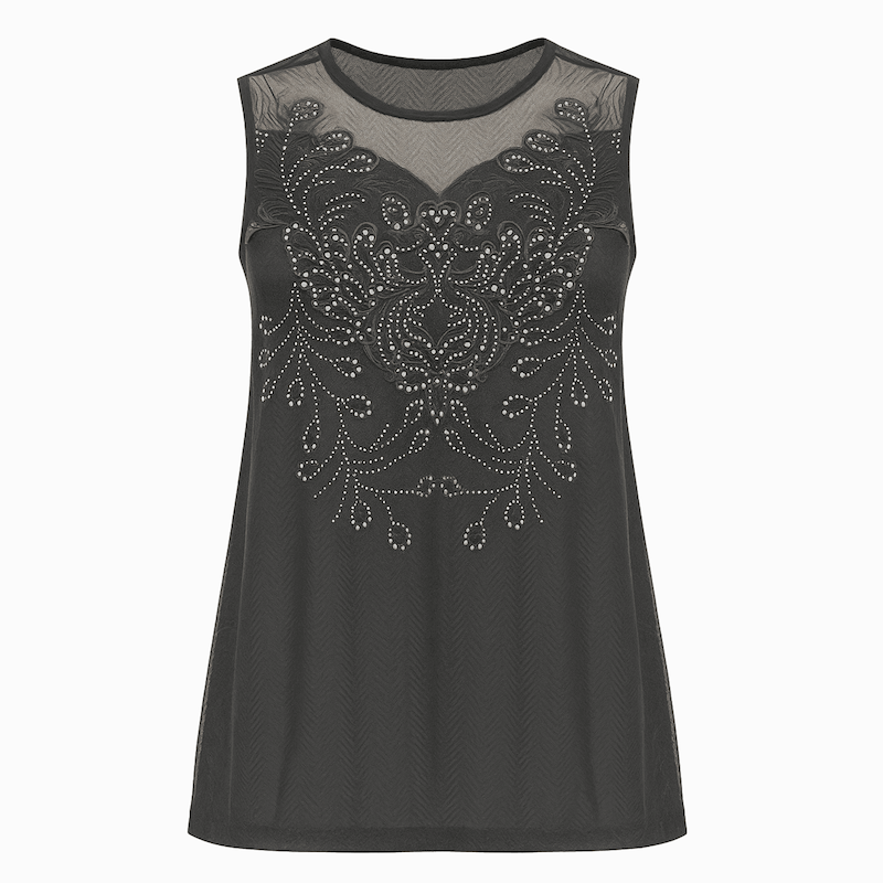 تاپ زنانه مجلسی توری