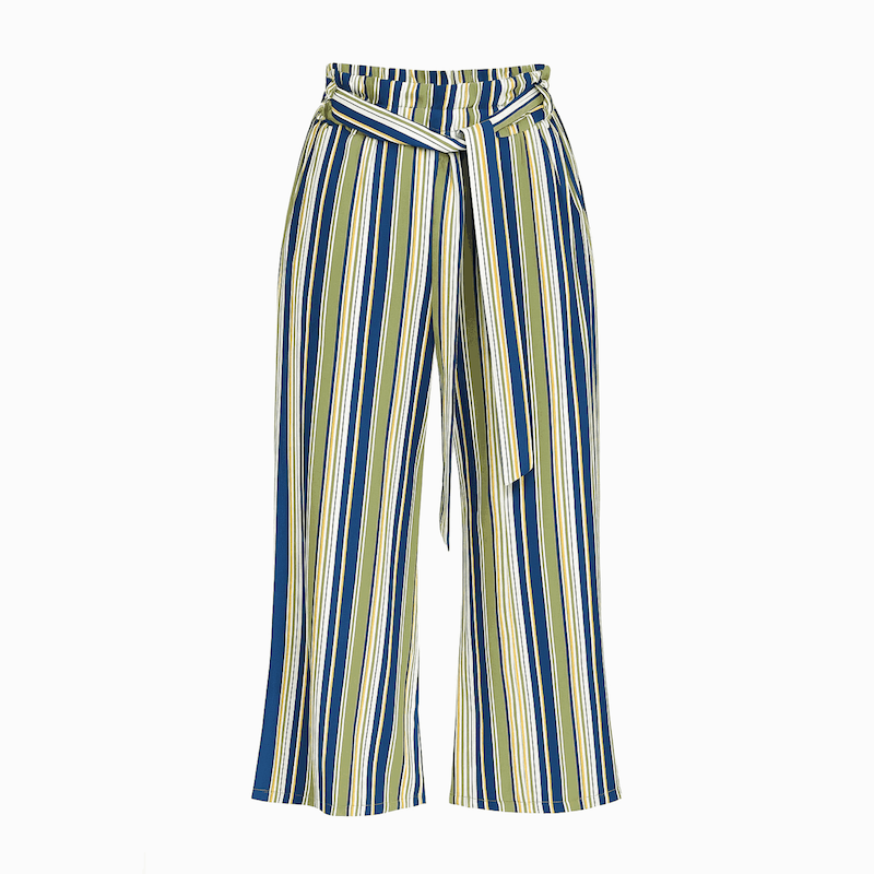 دامن شلواری راه راه 