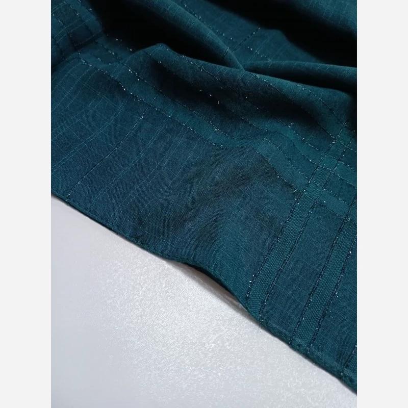 روسری زنانه لنین چهارخونه دور حاشیه