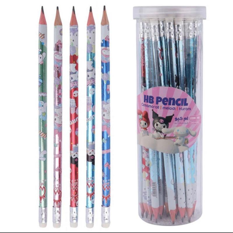 مداد مشکی پاک کن دار طرح کرومی و دوستان برند MQ