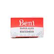 گیره کاغذ ۳۳ میلی‌متری بنی (Beni) مدل BN-101 – بسته ۱۰۰ عددی