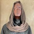 شال کریشه لمه‌ دار ریش ریشی