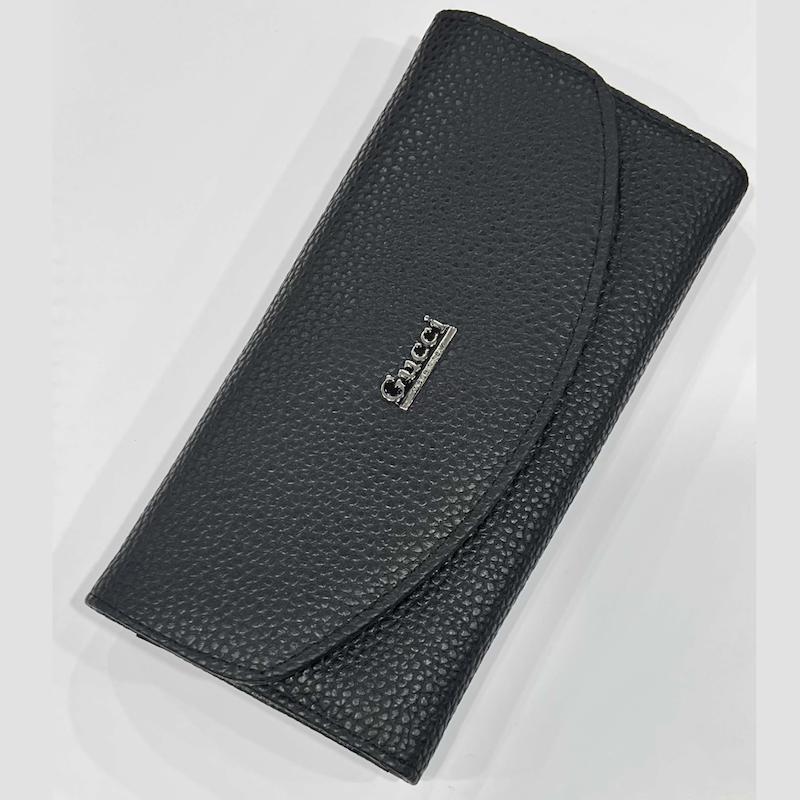 کیف پول کتی چرم مصنوعی طرح گوچی (Gucci) 