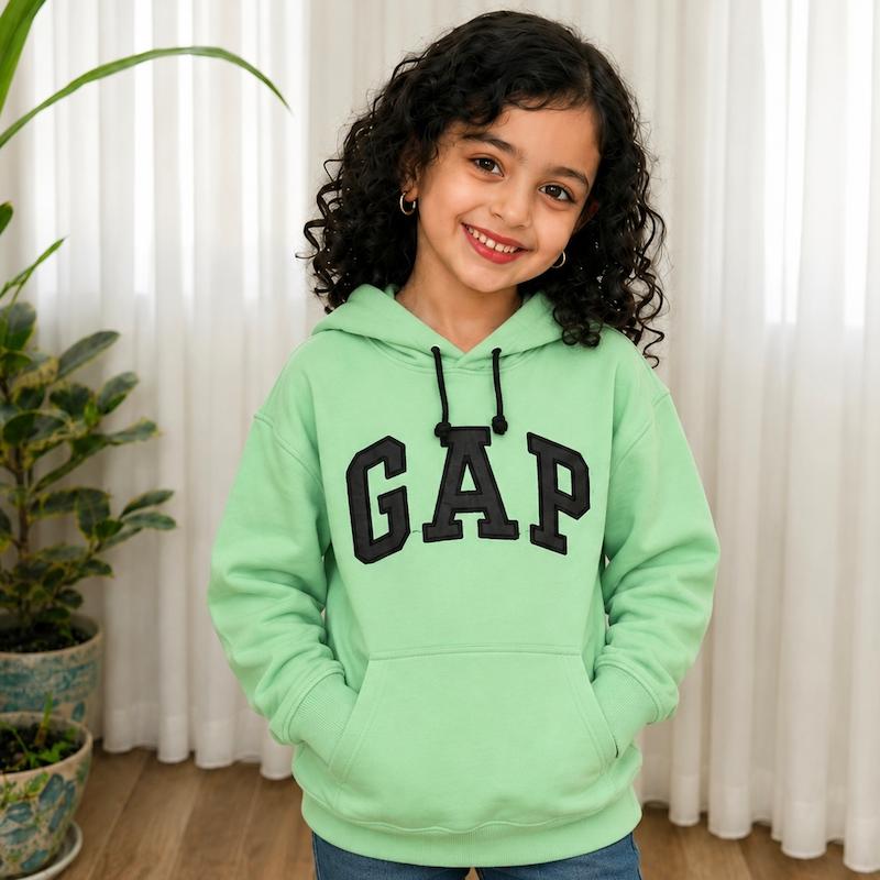هودی بچگانه اسپرت طرح GAP کلاه دار 