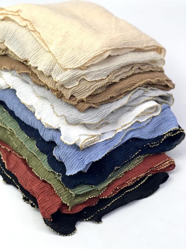 شال برشکا حاشیه زیپی 