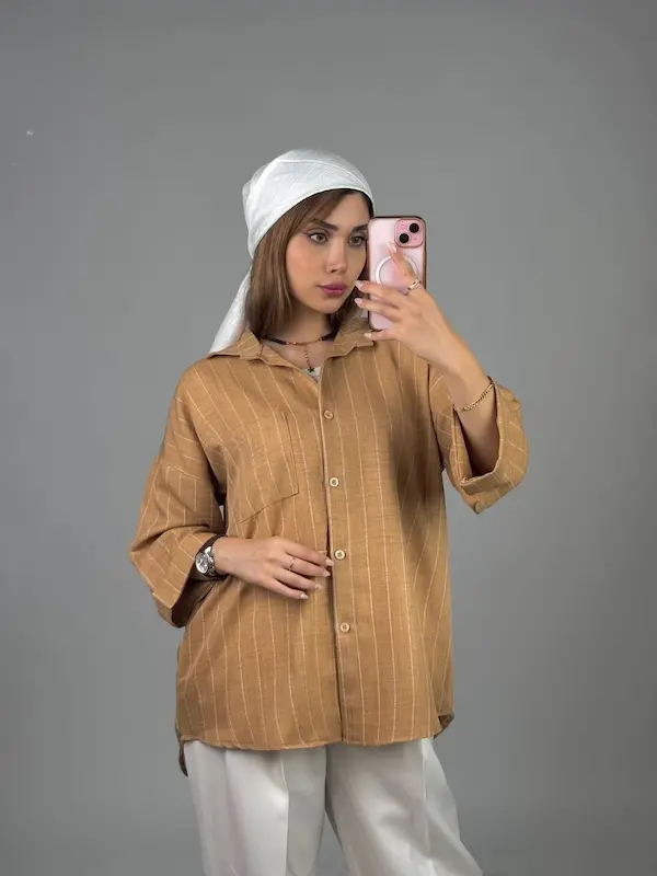 شومیز مانتویی زنانه دیپلمات 