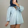 شومیز مانتویی پفکی پاستیلی