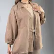شومیز مانتویی شنل دوزی 