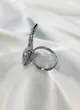 انگشتر جواهری پروانه 