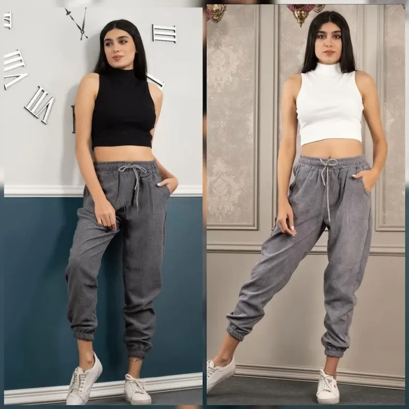 شلوار اسلش کبریتی ریز 