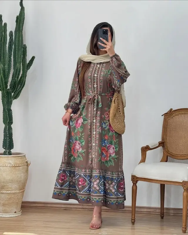 پیراهن شماره دوزی زنانه 