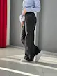 شلوار نیم بگ زنانه ساده 