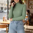 بلوز یقه اسکی زنانه