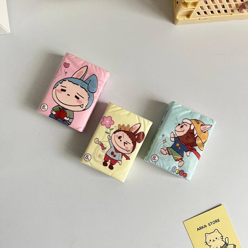 دستمال کاغذی فانتزی برگه طرحدار