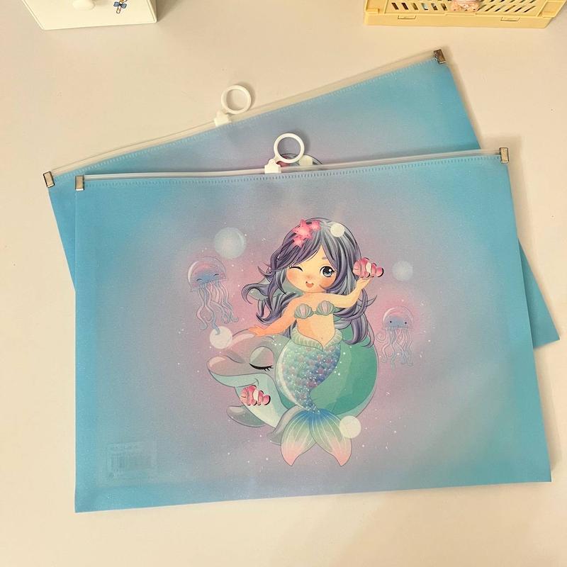 کاور A4 شاین دار پری دریایی