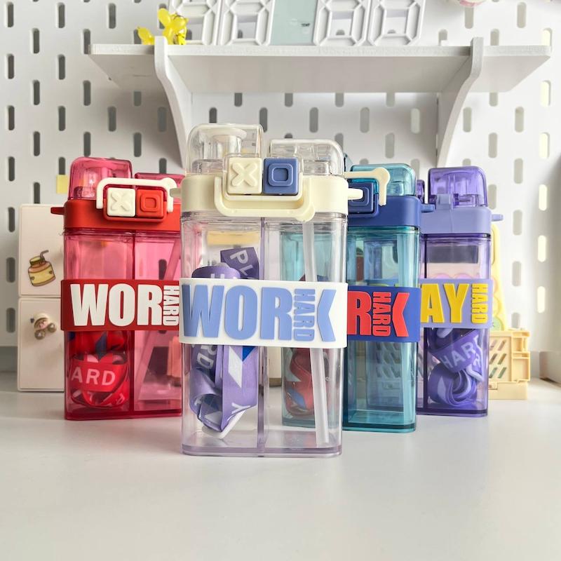 قمقمه دو مخزنه work hard