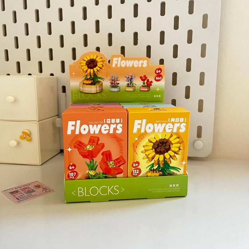 لگو طرح flowers