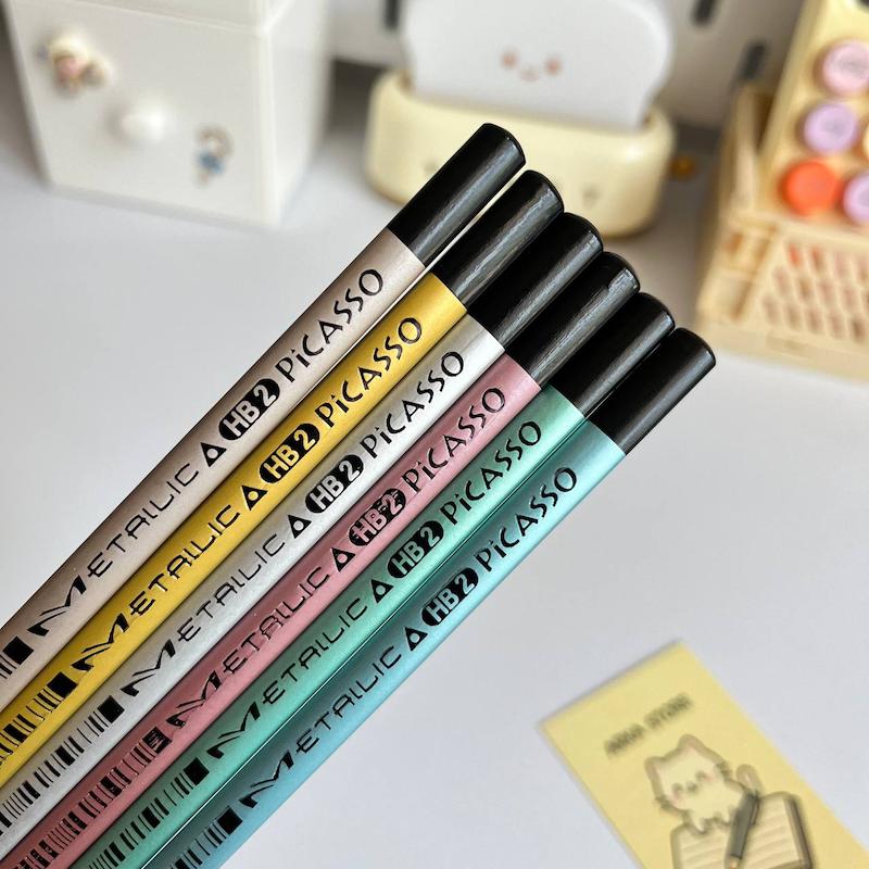 مداد مشکی بدنه متالیک پیکاسو