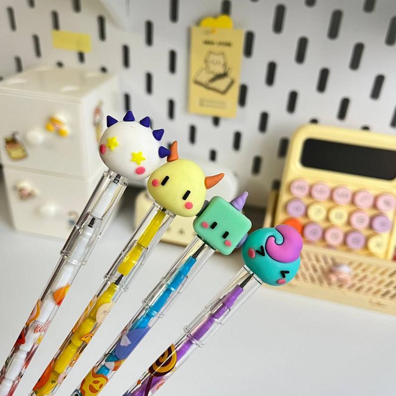 مداد فشنگی هیولا ها