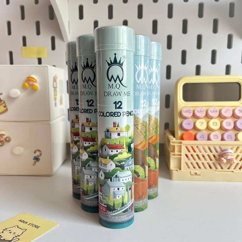 مداد رنگی 12 رنگ MQ