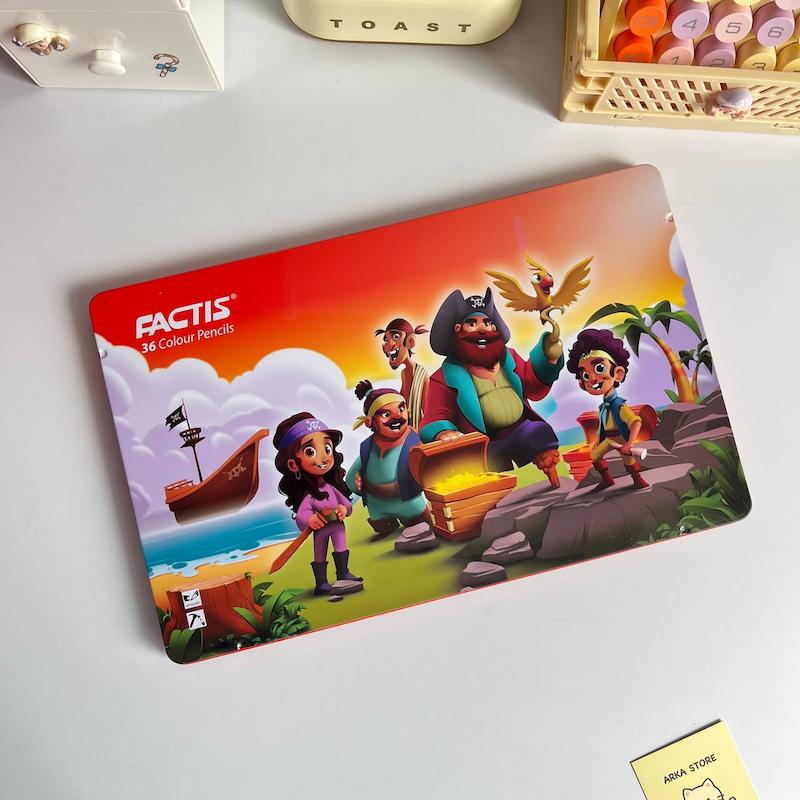 مداد رنگی 36 رنگ فکتیس