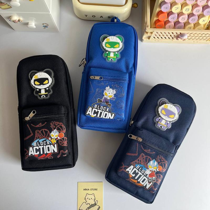 جامدادی طرح کوله چراغدار پسرانه