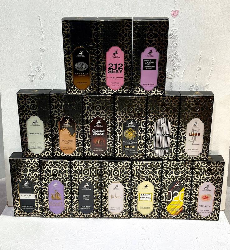 عطر ۵۰ میل الحمرا زنانه و مردانه | رایحه‌های متنوع
