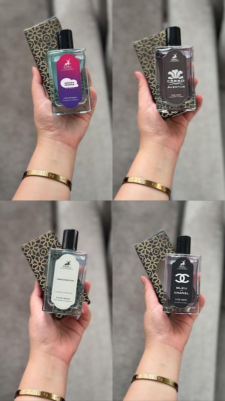 عطر ۵۰ میل الحمرا زنانه و مردانه | رایحه‌های متنوع