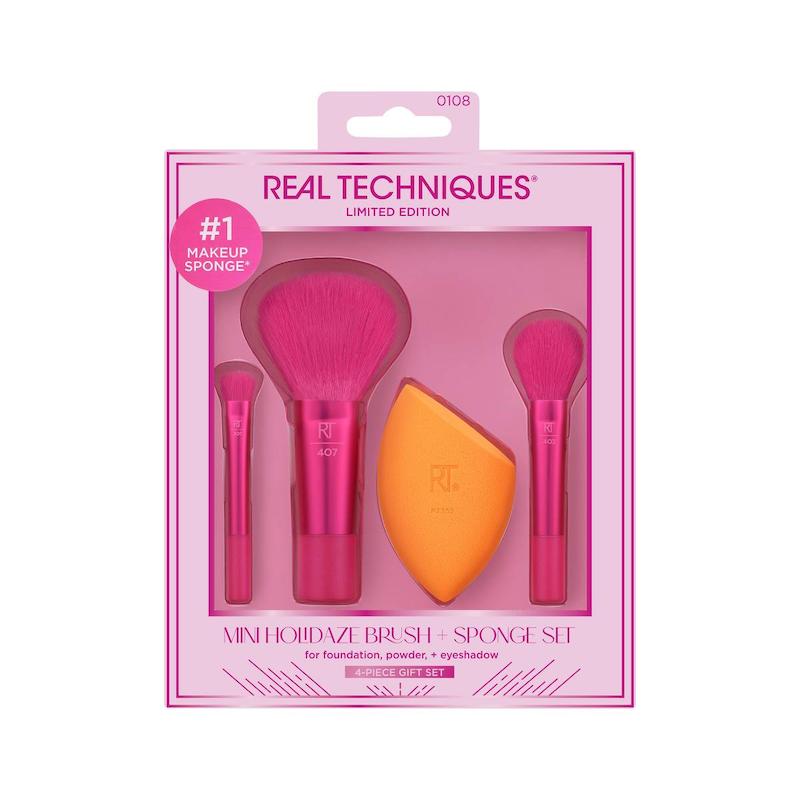 ست مینی براش و اسفنج ریل تکنیک Real Techniques Limited Edition