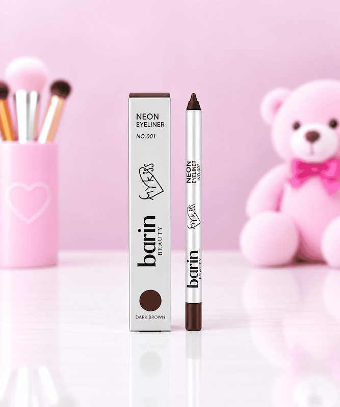 مداد چشم قهوه‌ای بارین Barin Neon Eyeliner 