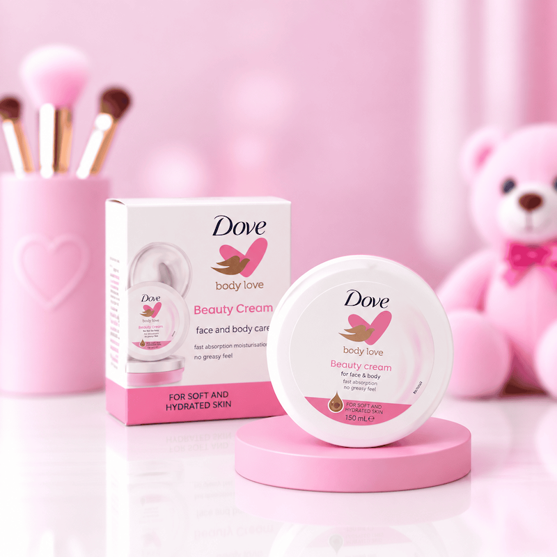 کرم مرطوب کننده مینی داو Dove Beauty Cream صورتی
