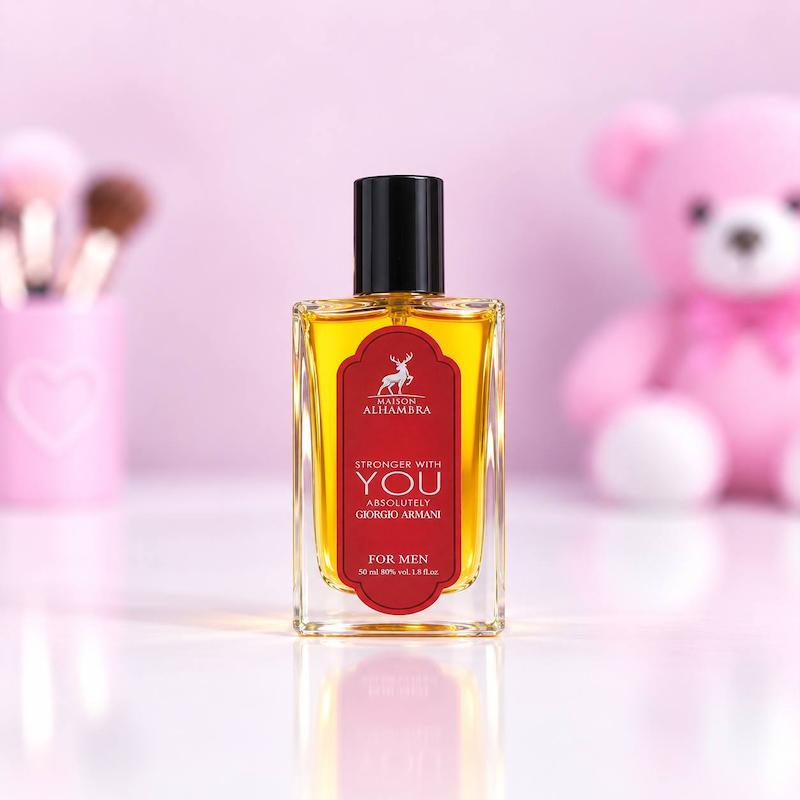 عطر مردانه YOU حجم ۵۰ میل با رایحه Stronger With You جورجیو آرمانی