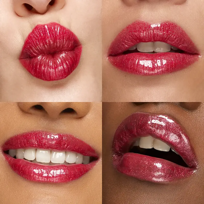 لیپ گلاس کیکو KIKO Glossy Lip Set پک سه‌عددی با رنگ‌های متنوع