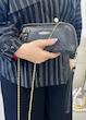 کیف دستی زنانه ورنی مدل دستی دوشی zara