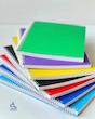 دفتر رنگی ساده