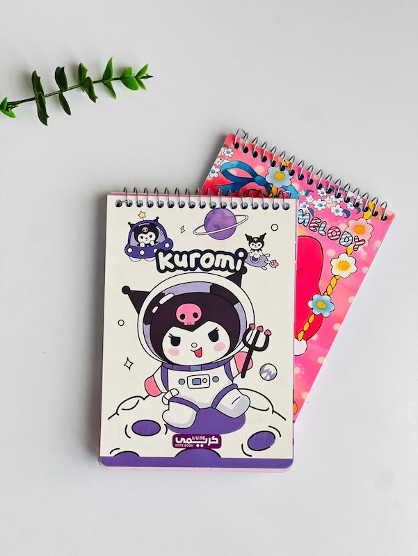 دفتر یادداشت داخل طرحدار