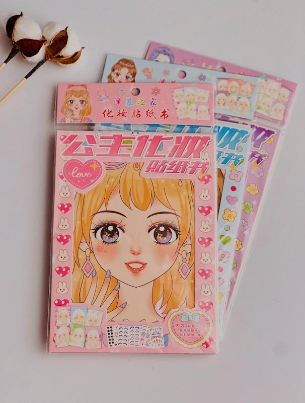 آرایش انیمه دفترچه ای 4 برگ