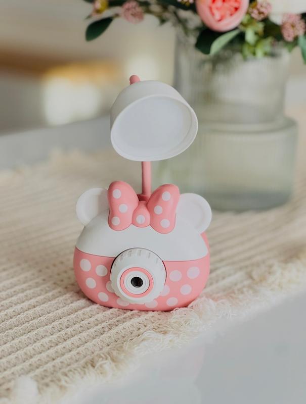 چراغ مطالعه و تراش رو میزی پاپیونی 