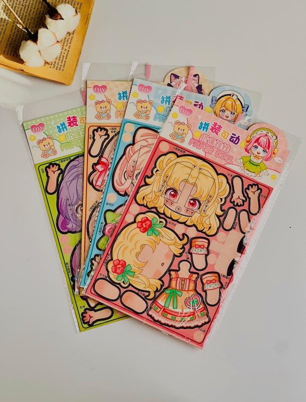 استیکر چیدمان عروسکی