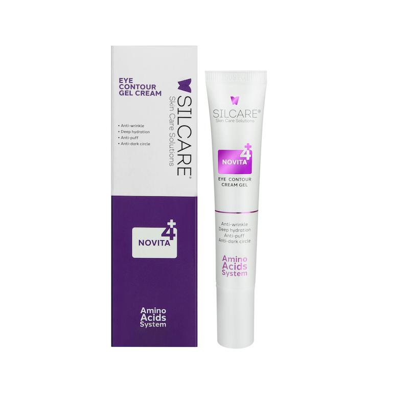 ژل کرم دورچشم نوویتا 4+ سیلکر 20 میل