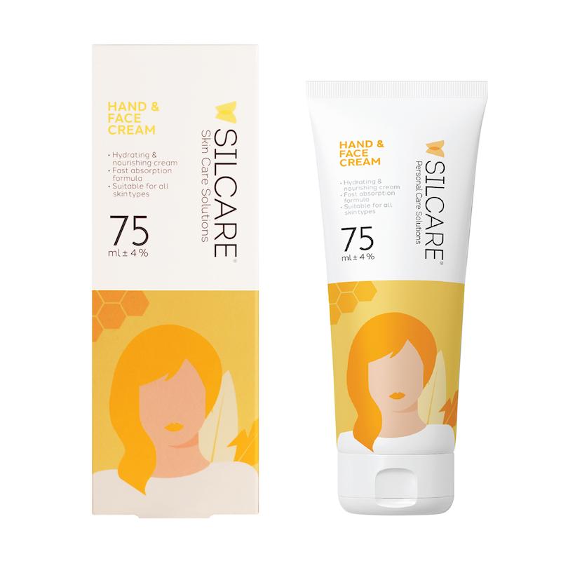 کرم مرطوب کننده دست و صورت با رایحه شیر و عسل سیلکر 75 میل