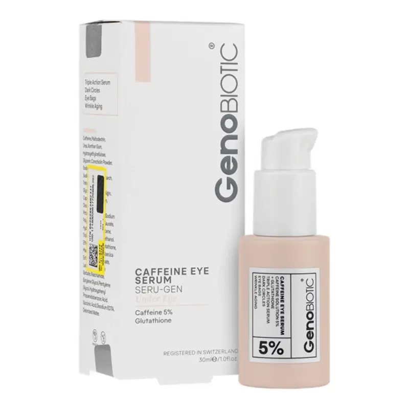 سرم دورچشم کافئین ژنوبایوتیک 30ml
